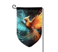 Drapeau de jardin de bienvenue pour extérieur de petite cour, 31,8 x 45,7 cm, double face, résistant aux intempéries, drapeau vertical au feu et à l'eau, pour ferme, extérieur, pelouse, terrasse