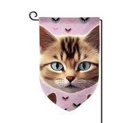 Drapeau de jardin de bienvenue pour extérieur de petite cour, 31,8 x 45,7 cm, double face, résistant aux intempéries, drapeau vertical pour ferme, extérieur, pelouse, terrasse