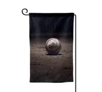 Drapeau de jardin de bienvenue pour l'extérieur - 31,8 x 45,7 cm - Double face - Résistant aux intempéries - Drapeau vertical de baseball pour ferme, extérieur, pelouse, terrasse