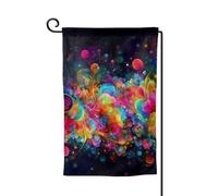 Drapeau de jardin de bienvenue pour l'extérieur - 31,8 x 45,7 cm - Double face résistant aux intempéries - Beau drapeau vertical coloré pour ferme, extérieur, pelouse, terrasse