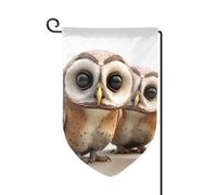 Drapeau de jardin de bienvenue pour l'extérieur - 31,8 x 45,7 cm - Double face résistant aux intempéries - Drapeau vertical amusant pour ferme, extérieur, pelouse, terrasse