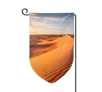 Drapeau de jardin de bienvenue pour l'extérieur - 31,8 x 45,7 cm - Double face - Résistant aux intempéries - Dunes de sable dans le désert du Sahara - Drapeaux verticaux pour ferme, extérieur, pelouse