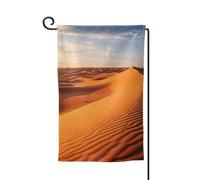 Drapeau de jardin de bienvenue pour l'extérieur - 31,8 x 45,7 cm - Double face - Résistant aux intempéries - Dunes de sable dans le désert du Sahara - Drapeaux verticaux pour ferme, extérieur, pelouse