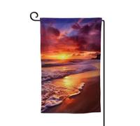 Drapeau de jardin de bienvenue pour l'extérieur - 31,8 x 45,7 cm - Double face résistant aux intempéries - Beau drapeau vertical pour ferme, extérieur, pelouse, terrasse