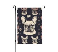 Drapeau de jardin de bienvenue pour l'extérieur - 71,1 x 101,6 cm - Double face résistant aux intempéries - Drapeau vertical pour ferme, extérieur, pelouse, terrasse