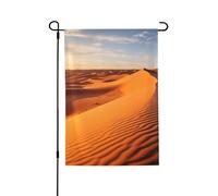Drapeau de jardin de bienvenue pour l'extérieur - 71,1 x 101,6 cm - Double face - Résistant aux intempéries - Dunes de sable dans le désert du Sahara - Drapeaux verticaux pour ferme, extérieur
