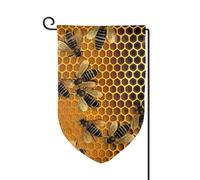 Drapeau de jardin de bienvenue pour l'extérieur de petite cour, 31,8 x 45,7 cm, double face, résistant aux intempéries, drapeau vertical pour ferme, extérieur, pelouse, terrasse