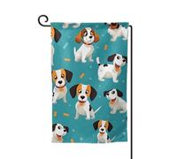 Drapeau de jardin de bienvenue pour l'extérieur de petite cour, 31,8 x 45,7 cm, double face, résistant aux intempéries, drapeau vertical pour ferme, extérieur, pelouse, terrasse