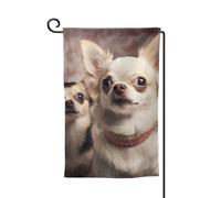 Drapeau de jardin de bienvenue pour l'extérieur de petite cour, 31,8 x 45,7 cm, double face, résistant aux intempéries, drapeau vertical pour ferme, extérieur, pelouse, terrasse
