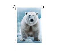 Drapeau de jardin de bienvenue pour l'extérieur de petite cour, 71,1 x 101,6 cm, double face, résistant aux intempéries, drapeau vertical pour ferme, extérieur, pelouse, terrasse