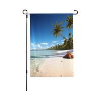 Drapeau de jardin de bienvenue pour l'extérieur de petite cour, 71,1 x 101,6 cm, double face, résistant aux intempéries, drapeau vertical pour ferme, extérieur, pelouse, terrasse