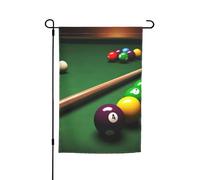 Drapeau de jardin de billard 30,5 x 45,7 cm, double face, printemps été, bannière décorative pour cour, petit drapeau saisonnier, décoration extérieure