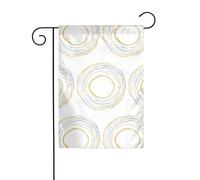 Drapeau de jardin de décoration de jardin 30,5 x 45,7 cm WHJDPP Endless things to think about Imprimé épais et résistant à l'usure pour pots de fleurs de jardin et pelouses