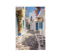 Drapeau de jardin de la Grèce - 6 x 0,9 m - Double face - Ne se décolore pas - Toile de fond pour photo - Bannière pour cour, porche, pelouse, décoration extérieure