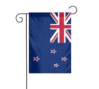 Drapeau de jardin de la Nouvelle-Zélande 30 x 45 cm vertical double face Ferme Vacances