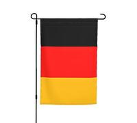 Drapeau de jardin de l'Allemagne 30,5 x 45,7 cm. Décoration extérieure lumineuse double face apporte un peu de plaisir à votre jardin.