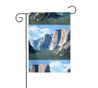 Drapeau de jardin décoratif de jardin 30,5 x 45,7 cm WHJDPP Yosemite National Park Impression épais et résistant à l'usure pour pots de fleurs et pelouses de jardin