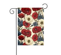 Drapeau de jardin décoratif de jardin 30,5 x 45,7 cm WHJSSF lumineux Gerbera Image épaisse et résistante à l'usure pour pots de fleurs et pelouses de jardin