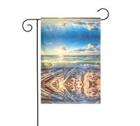 Drapeau de jardin décoratif Sea On The Boards