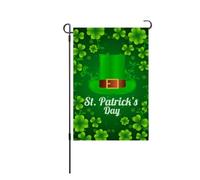 Drapeau de jardin, décoration extérieure double face, tissu en polyester, machine lavable pour le balcon du porche de pont (S29)