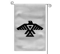 Drapeau de jardin des peuples et des nations des Amériques Drapeau double face pour l'extérieur (peuples anishinaabe)