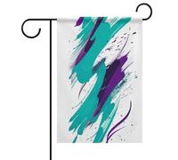 Drapeau de jardin d'été des années 90 double face 30,5 x 45,7 cm Drapeaux de jardin printaniers de soleil pour décoration extérieure
