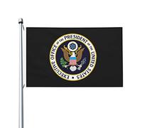 Drapeau De Jardin Double Couture, 2014, Bureau Exécutif Du Président Des États-Unis Couleurs Vives Bannière Extérieure Pour Événements Extérieur Drapeaux 90X150Cm