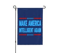 Drapeau de jardin double face 12 x 18 pouces « Sommes-nous enfin formidables ? Parce que je me sens juste gên頻 (FK Anti Yard House Banner)