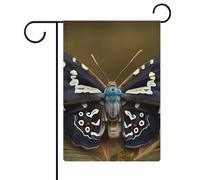 Drapeau de jardin double face 30,5 x 45,7 cm : les magnifiques drapeaux de jardin en forme d'ailes de mites sont durables, beaux et polyvalents pour les décorations extérieures