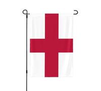 Drapeau de jardin double face Angleterre - Décoration résistante aux intempéries pour cour et terrasse - 32 x 46 cm