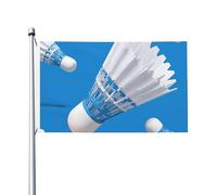 Drapeau de jardin double face en polyester avec œillets, motif « Two Dogs », 1,5 m x 0,9 m.