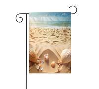 Drapeau de jardin double face pour décoration de terrasse, bannière de cour de 45 x 30 cm, drapeau de jardin pingouin heureux pour l'extérieur, drapeau extérieur durable résistant à la décoloration