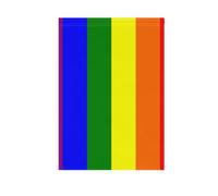 Drapeau de jardin double face Rainbow Pride drapeau gay | Double impression visible des deux côtés résistant aux intempéries et aux déchirures pour décoration de maison