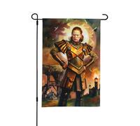 Drapeau de jardin double face style A « Armor Lady », 30,5 x 45,7 cm, décoration extérieure