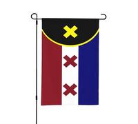 Drapeau de jardin Dream Smp, L'Manberg Nation, double face, petit drapeau pour jardin, adapté à l'extérieur ou au jardin, décoration de patio, 45,7 x 30,5 cm