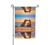Drapeau de jardin du parc national des Arches 30,5 x 45,7 cm - Drapeau décoratif en polyester imprimé double face durable pour cour, terrasse et balcon
