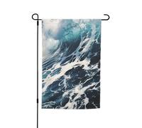 Drapeau de jardin en mousse ondulée double face pour ferme, cour, 30,5 x 45,7 cm, bannière extérieure saisonnière pour printemps, été, pelouse, porche, décoration d'intérieur, petit drapeau de jardin