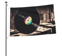 Drapeau de jardin en vinyle 2 x 3 pieds, impression recto verso, bannière extérieure avec œillets, toile de fond photo pour décoration intérieure et extérieure