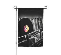 Drapeau de jardin en vinyle pour l'extérieur, 30 x 45 cm, impression recto-verso, poster, toile de fond pour la décoration intérieure