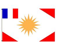 Drapeau De Jardin État alaouite du nord-ouest de la Syrie Drapeau