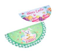 Drapeau de Jardin Extérieur, Bannière Semi-circulaire Festive | Pongee Polyester Imperméable, Impression Vive et Nette, pour Rambarde, Arbres, Parade et Boîte aux Lettres