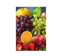 Drapeau de jardin « Fruits Welcome » - 61 x 91 cm - Double face - Ne se décolore pas - Pour maison, cour, porche, pelouse, décoration extérieure