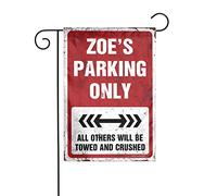 Drapeau de jardin « Garden of the Flag » de Zoe's Parking Only - Drapeaux de jardin amusants
