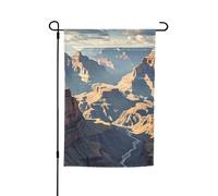 Drapeau de jardin Grand Canyon Arizona 30,5 x 45,7 cm vertical double face Drapeau de bienvenue pour cour de bienvenue saisonnier vacances extérieur bannière panneau décoration extérieure maison