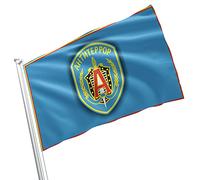 Drapeau De Jardin Groupe Alpha, Forces Spéciales Antiterroristes Du Fsb Et Du Kgb Russes Suspendre Bannière De Cour Uv Fade Résistant Drapeau Décoratif Pour Ferme Patio Fête 3X5 Ft