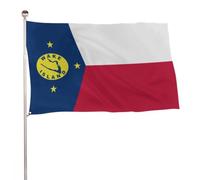 Drapeau de Jardin Île de Wake Bannière pour Intérieur 3x5 FT | Amusant Décoration de Drapeau Imperméable Bannière de Cour pour Bureaux D'Intérieur