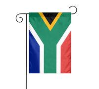 Drapeau de jardin imprimé Afrique du Sud 30,5 x 45,7 cm, chic, vertical, double face, décoration pour toutes les saisons