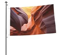 Drapeau de jardin imprimé Antelope Canyon 61 x 91 cm