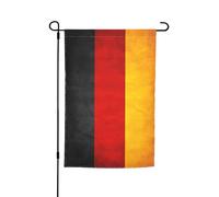 Drapeau de jardin imprimé drapeau de l'Allemagne 30 x 45 cm double face petite toile de jute cour extérieur décoration intérieure
