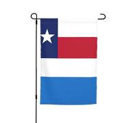 Drapeau de jardin imprimé drapeau de l'État du Texas double face pour décorations extérieures